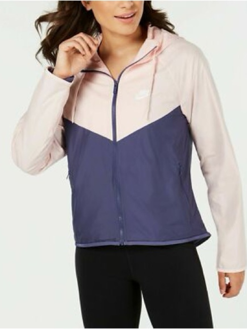 Nike Sportswear Windrunner Windbreaker Jacket Echo Pink and purple